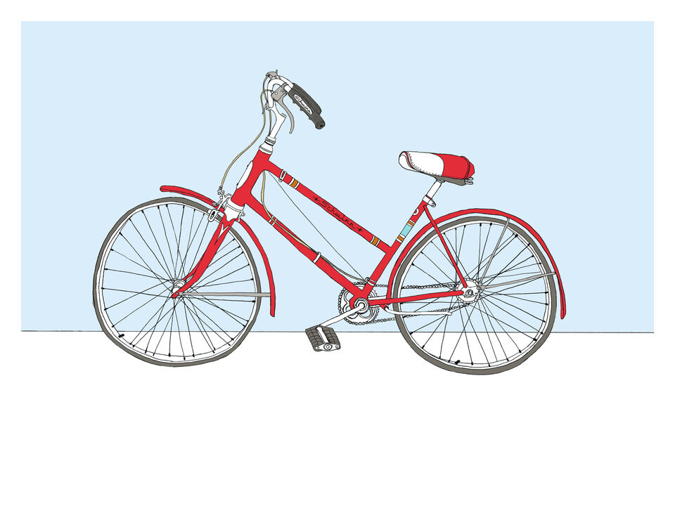 Red Schwinn Bicycle
