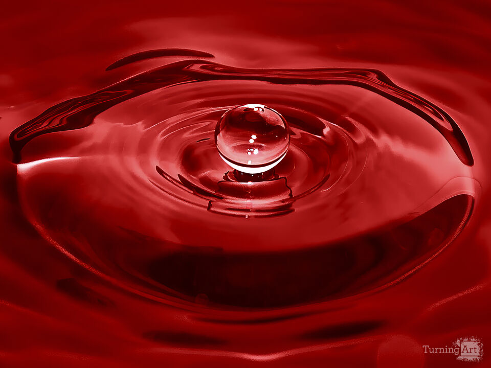 Ornamental Drip Red 5139