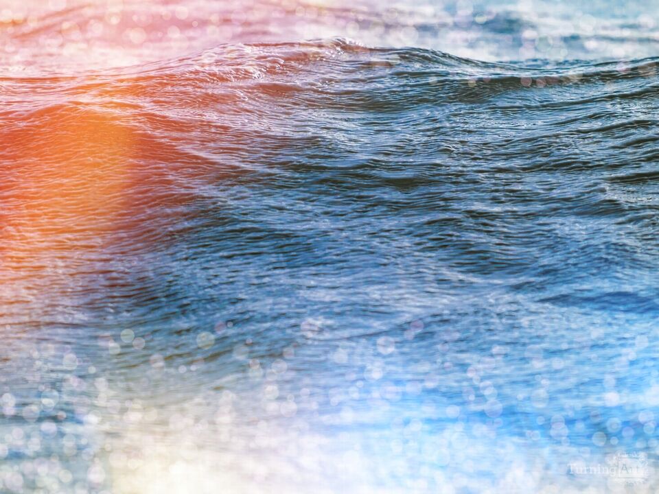 Crashing Colorful Waves