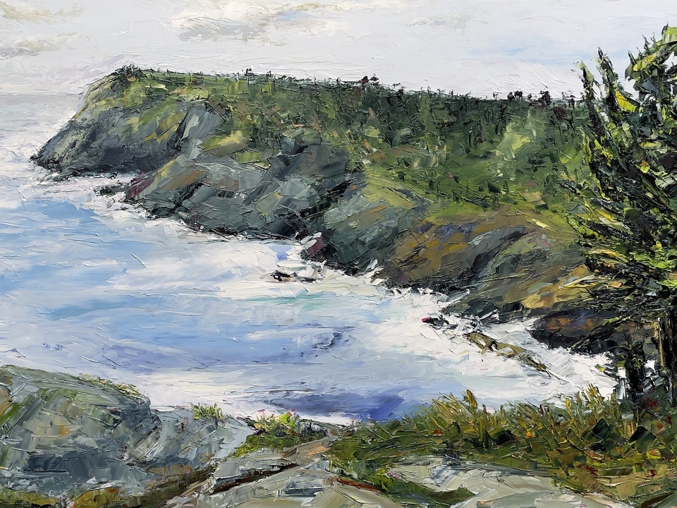 With the Approach of Hurricane Lee, Monhegan | ME