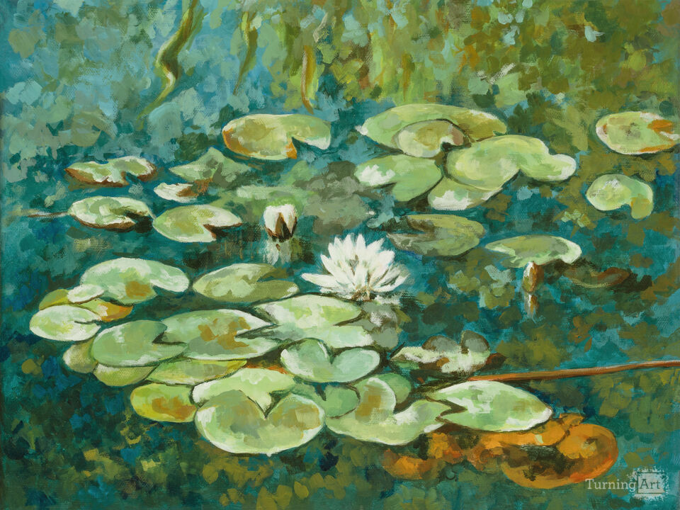 Zen Lily Pads I