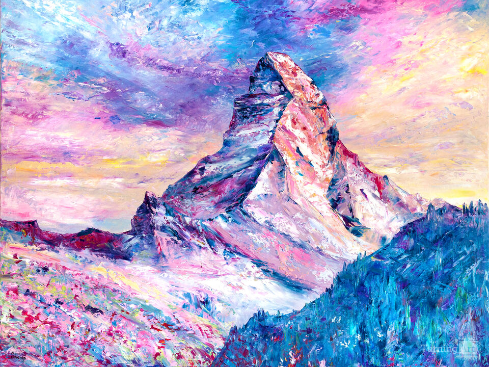 Matterhorn. Morning Dawn