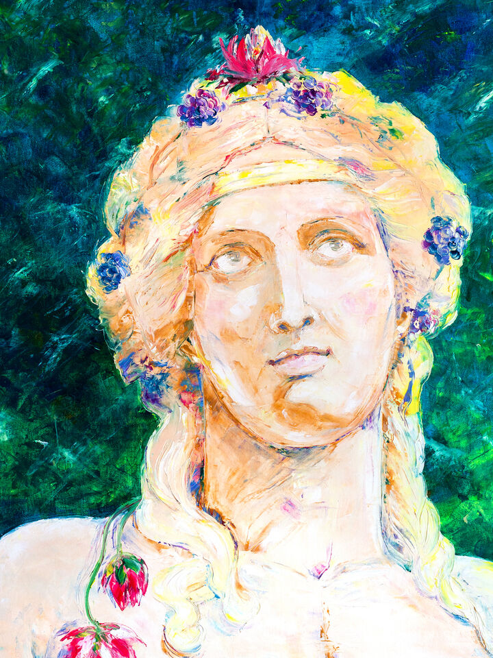 Dionysus and Lotus Flowers