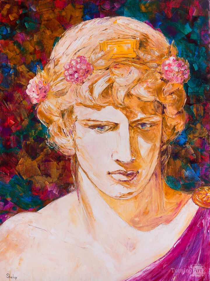 Dionysus In The Flowering Garden.