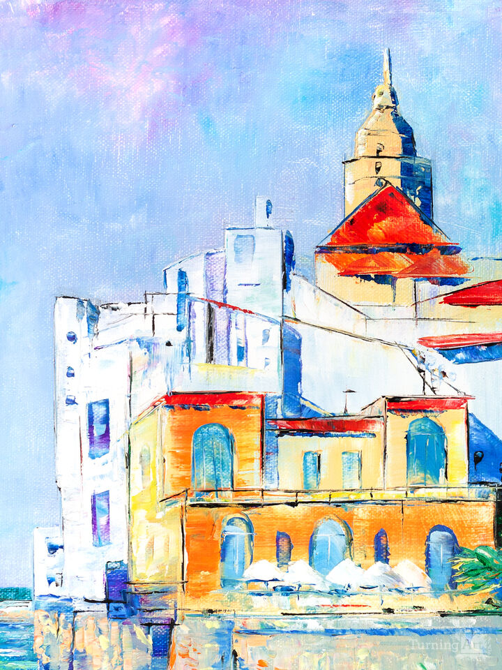 Sitges. A Town Washed By The Sea.