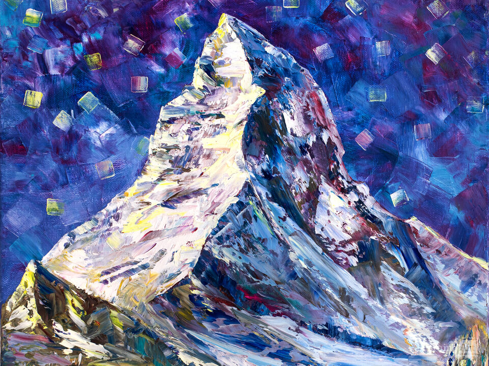 Matterhorn in Winter.