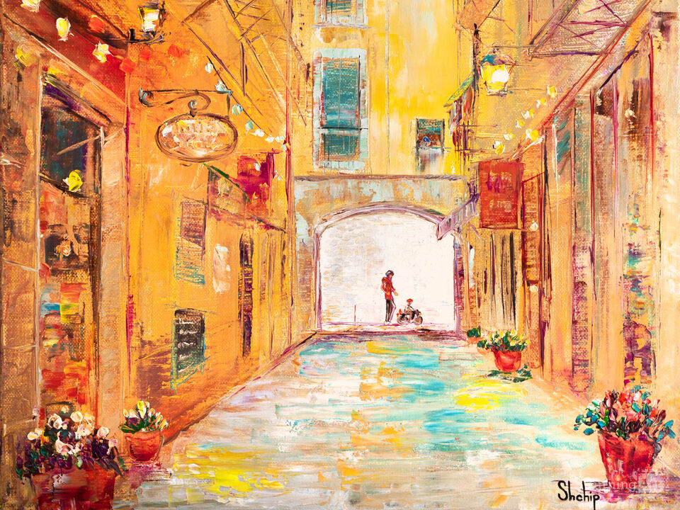 Barcelona. Old Streets.