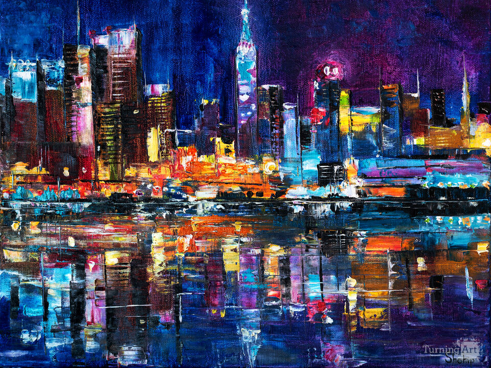 Shiny New York At Night.