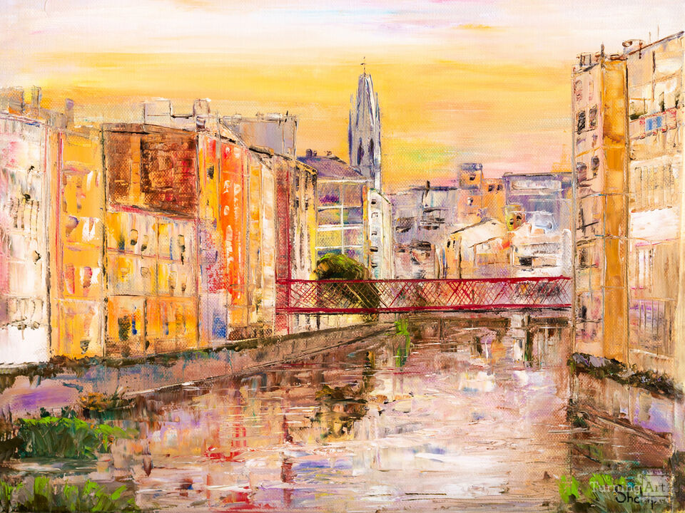 Charming Girona. Northern Catalonia.