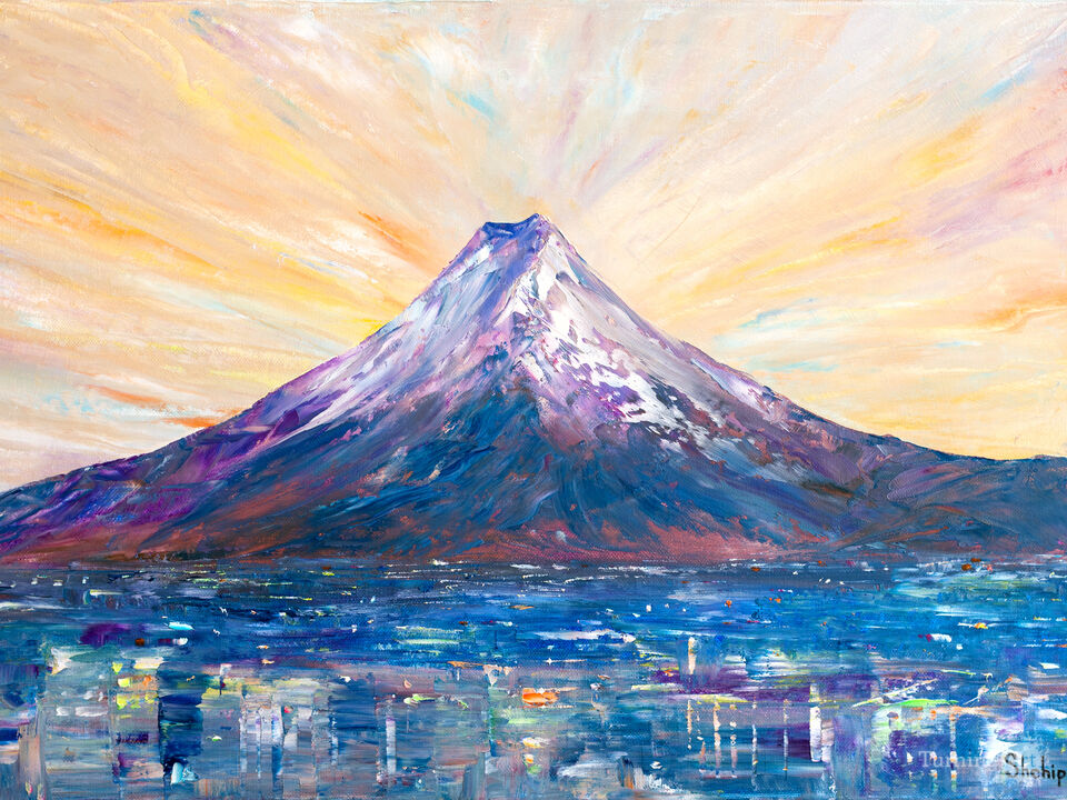 Tokyo and Mount Fuji.