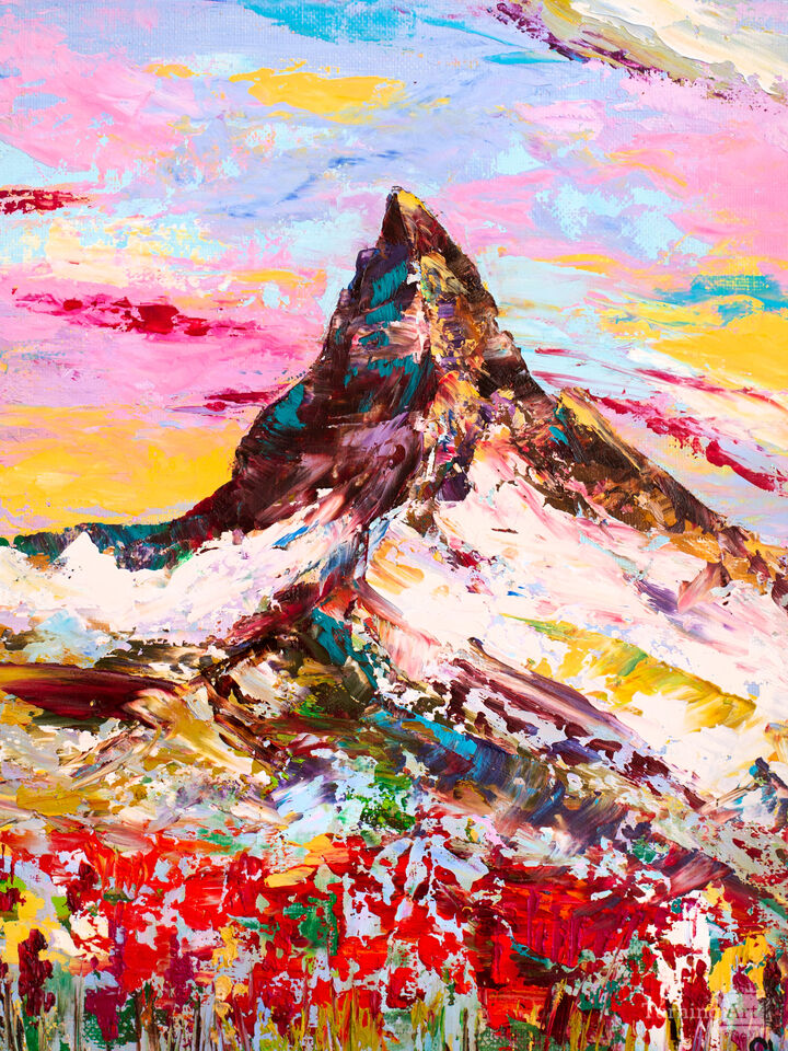 Matterhorn. The Pyramidal Peak .