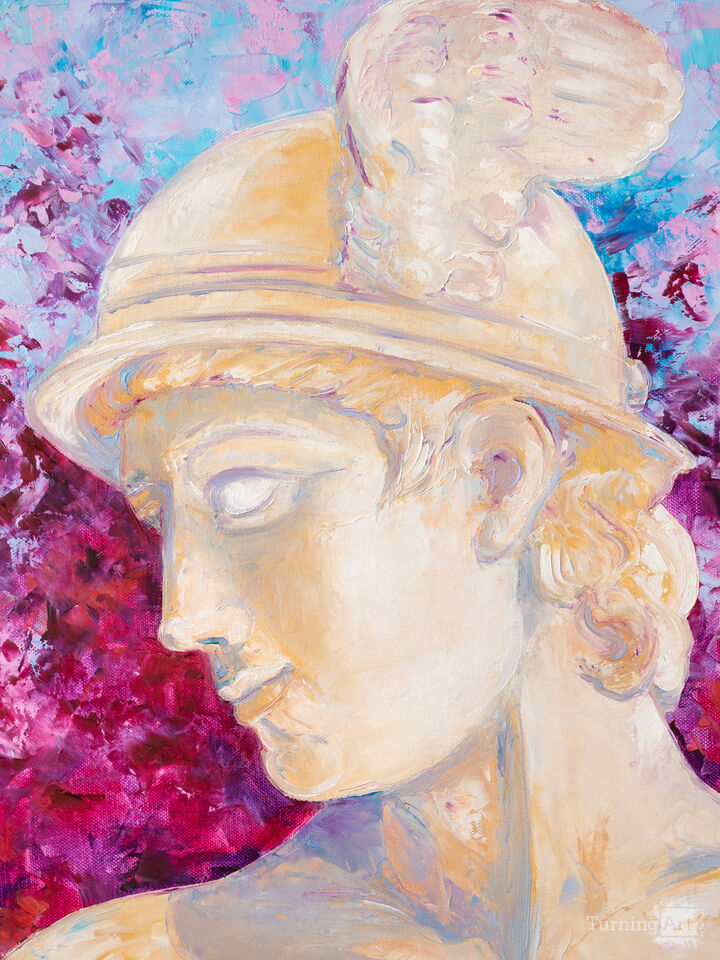 Hermes. The God of Trade and Fortune.