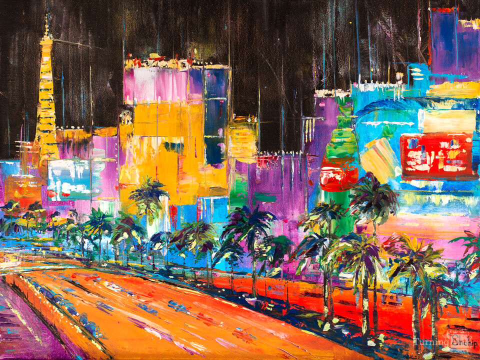 Neon Las Vegas. Nevada.