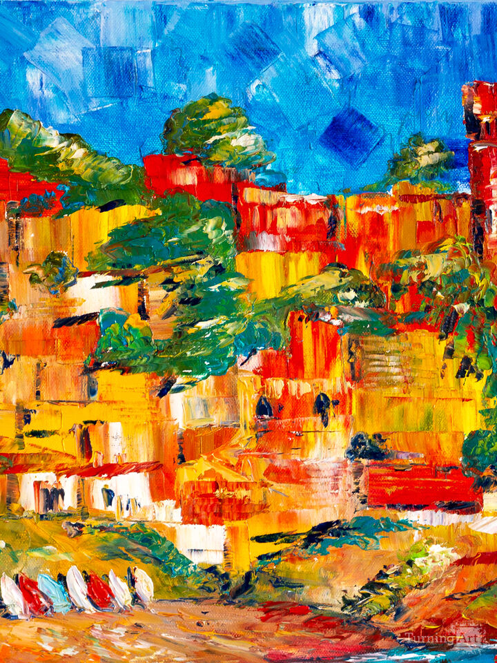 Spanish Village by The Sea.