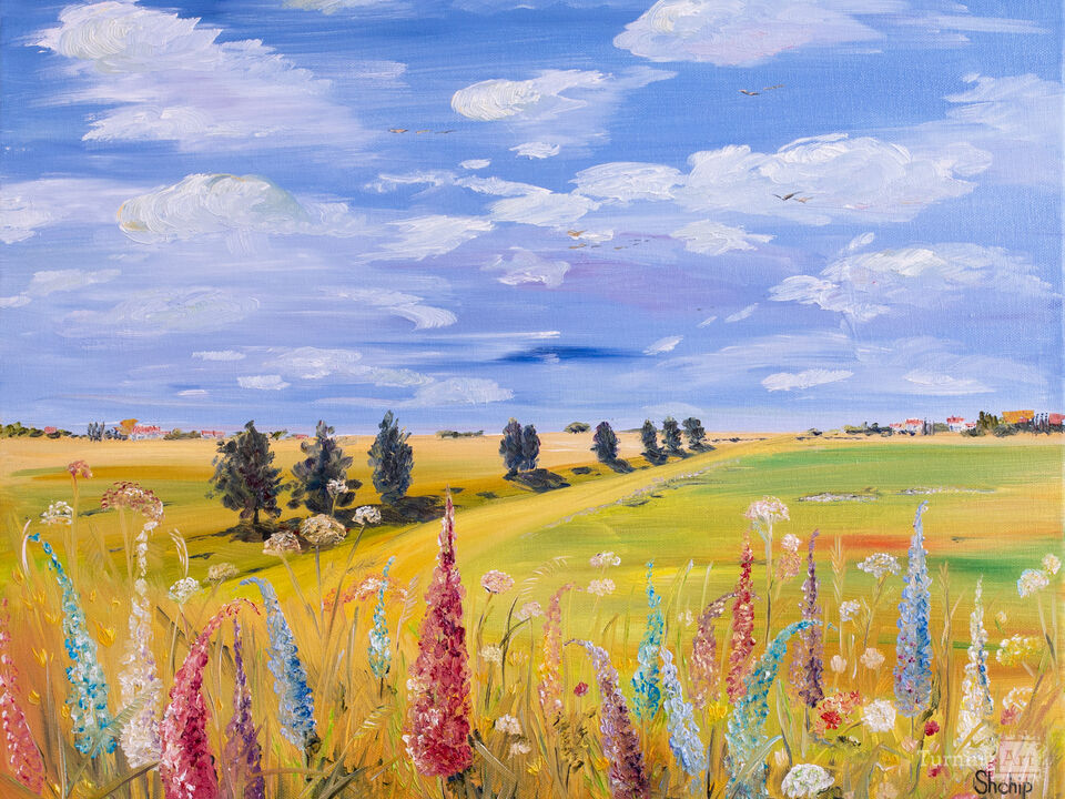 Old Road To The Village.