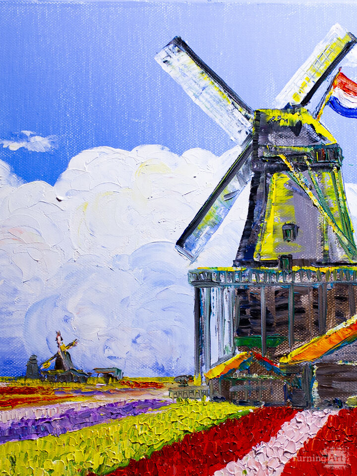 Windmill. Netherlands.