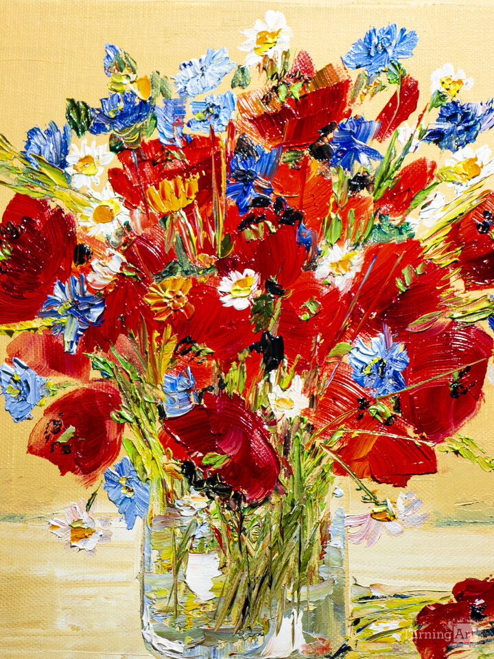 A bouquet of wild flowers