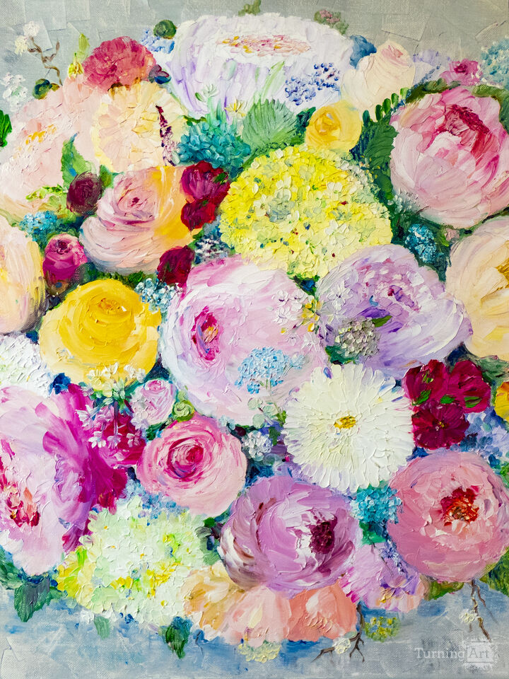 Bouquet - view from above.