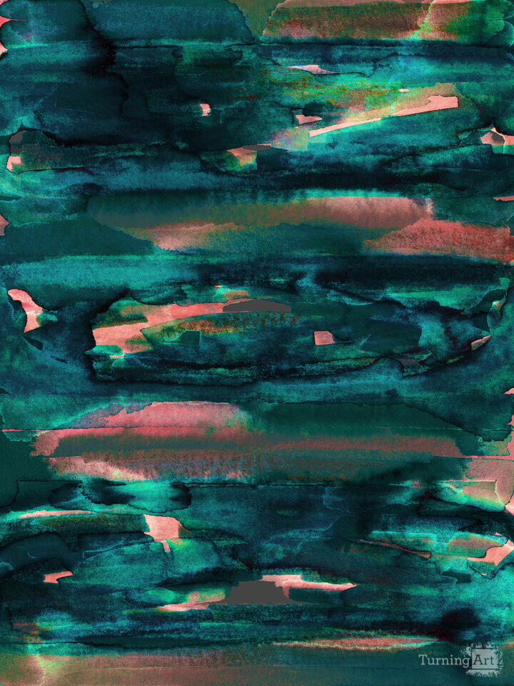 DARK FLOW 6 BOLD COLORFUL ABSTRACT PAINTING