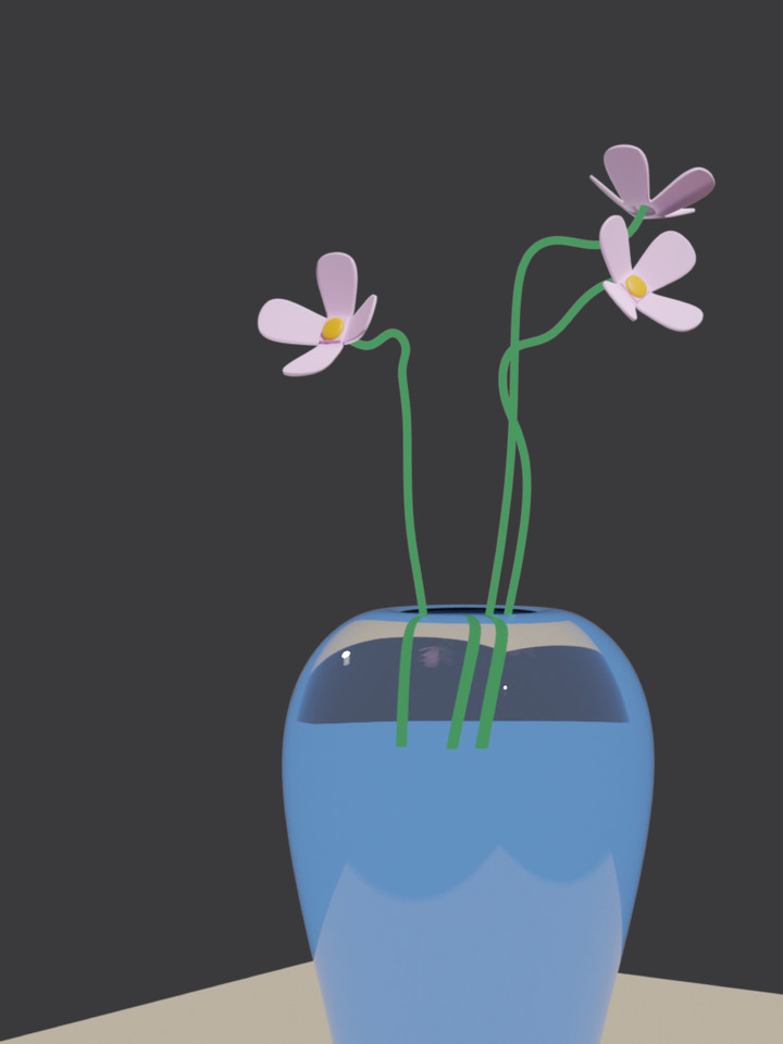 Flowers in Vase - Simple Edition