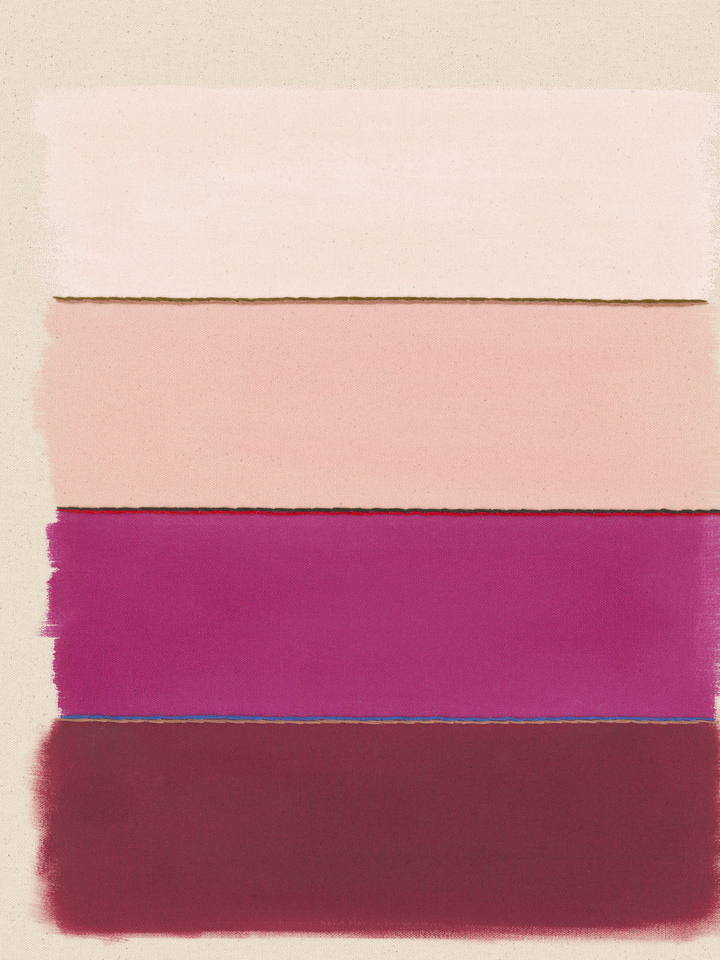 Raspberry Stack | Pink minimalist abstract