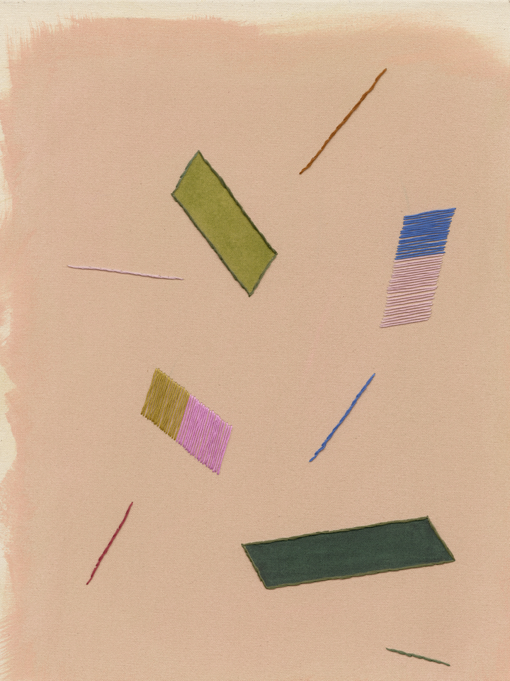 Blush Confetti Pink Abstract