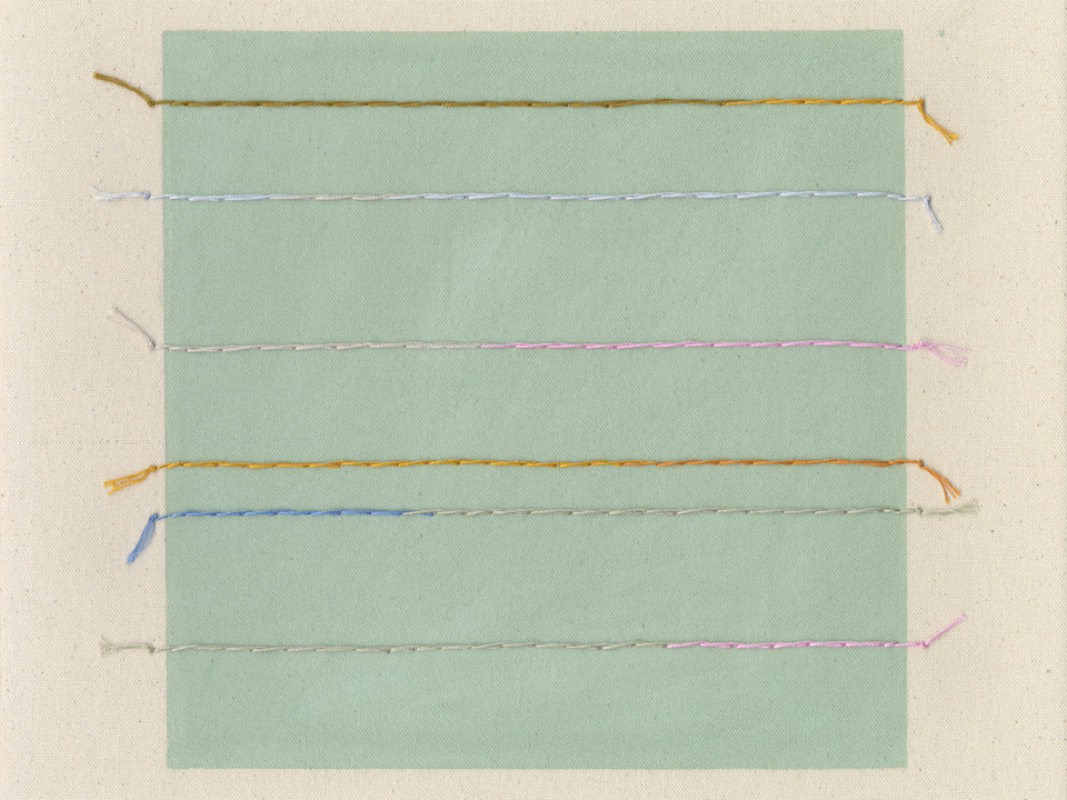 Bright Sage Minimalist Abstract