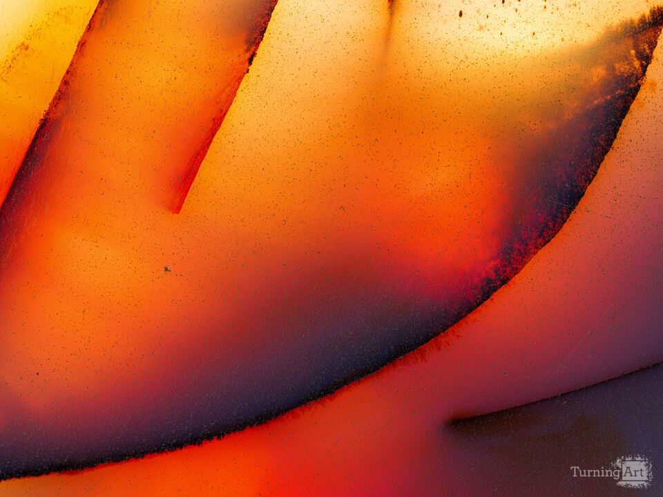 Curved Lines in the Rock - Agate Study