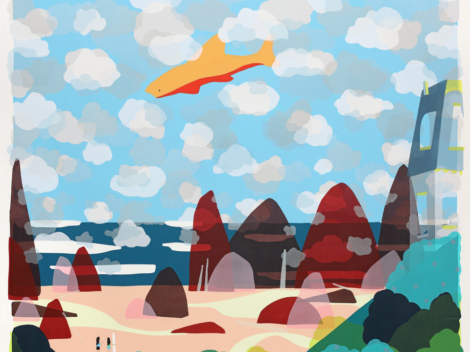 Cloudy Cove, Fish Kite