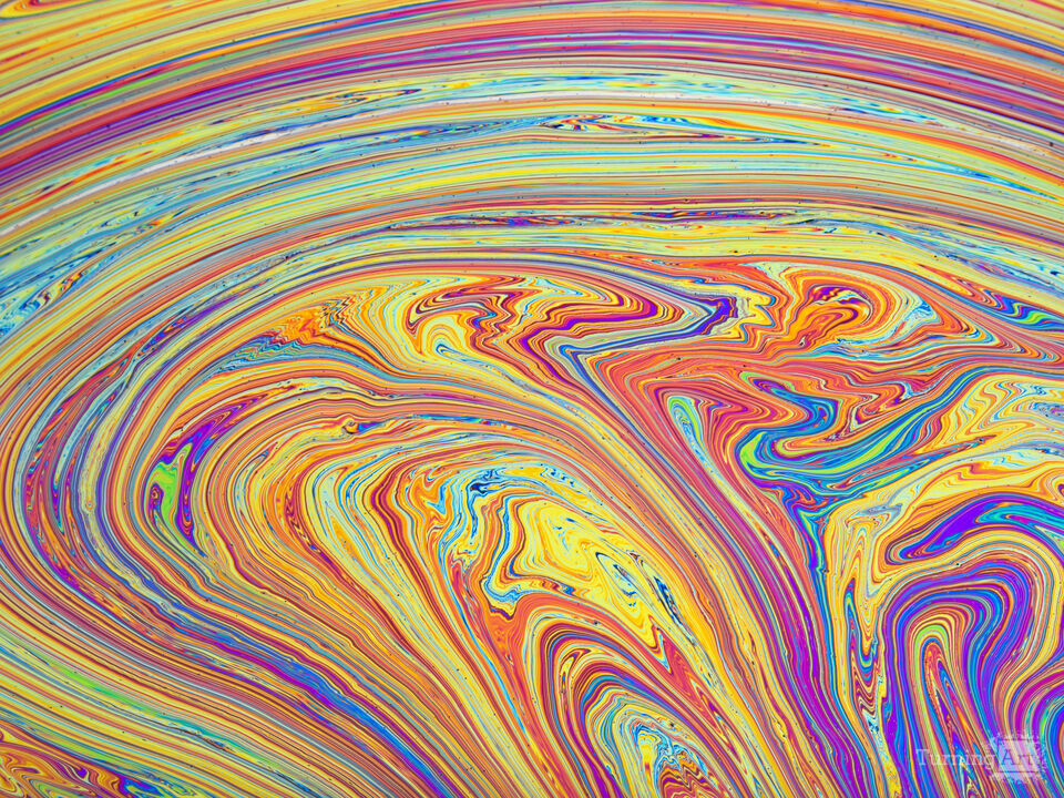 Abstract Soapscape