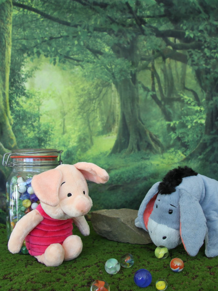 Eeyore & Piglet Play Marbles