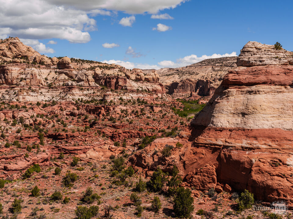 Grand Staircase Escalante Colorful Layers