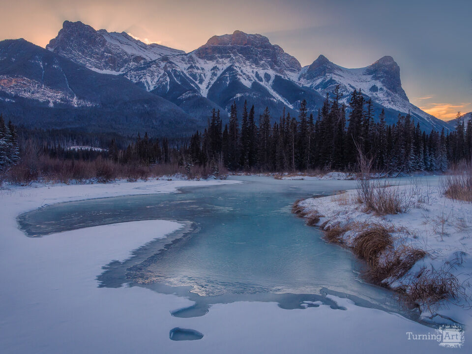 Snowy Canadian Rockies