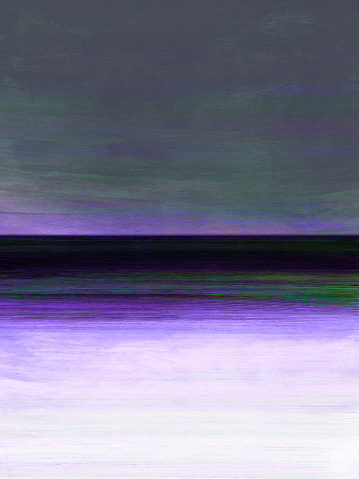DUSK ON THE HORIZON 3 MINIMALIST SUNSET LANDSCAPE