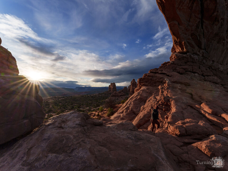 South Window Magical Sunrise