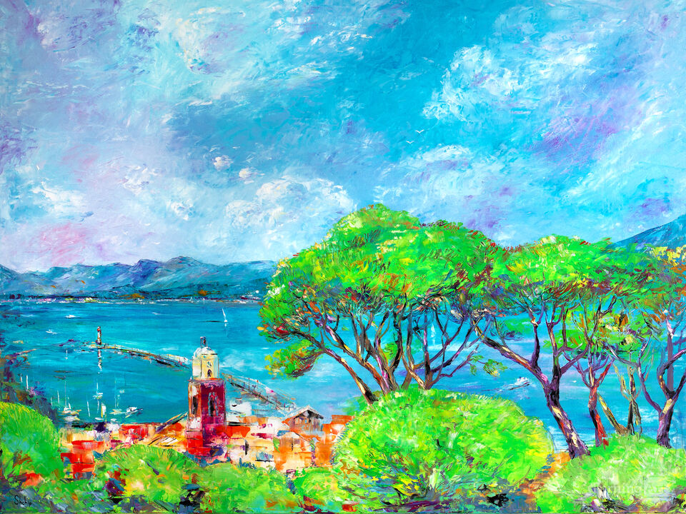 Coastal Breeze Over Saint-Tropez