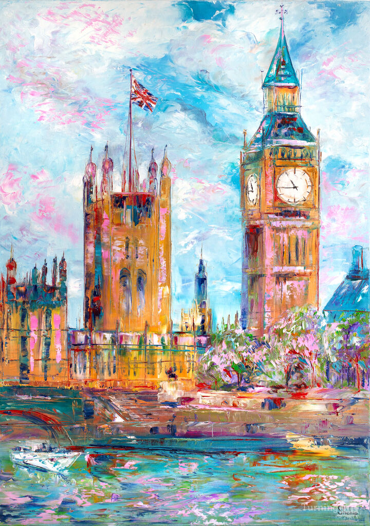 Summer Haze Over Westminster 