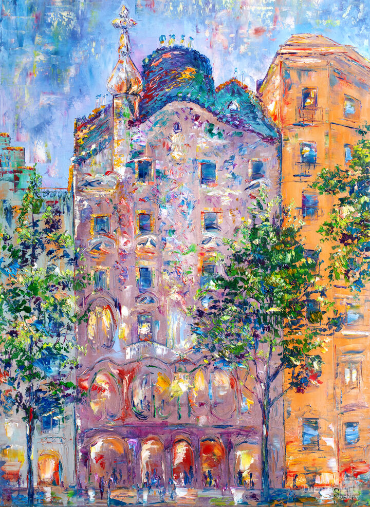 Casa Batllo in Vibrant Colors