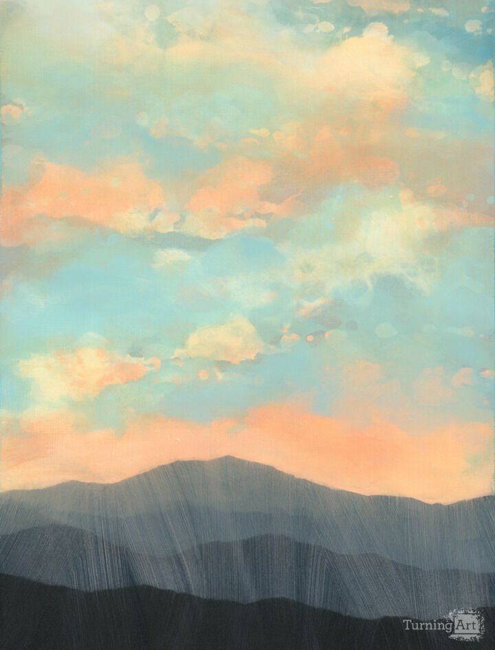 Approaching Evening Sky Delight I