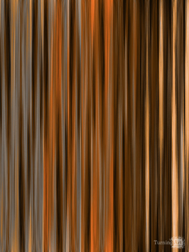 CHROMA STRIPES 4 VERTICAL LINES PATTERN ABSTRACT PAINTING