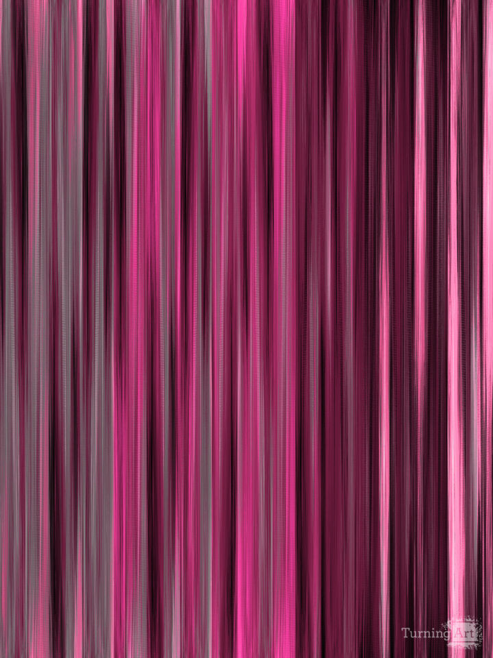 CHROMA STRIPES 6 VERTICAL LINES PATTERN ABSTRACT PAINTING