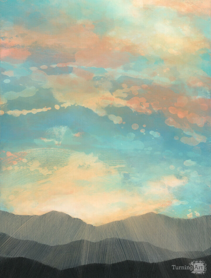 Approaching Evening Sky Delight II