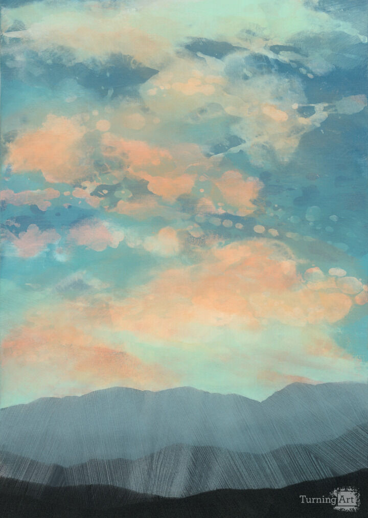 Approaching Evening Sky Delight III