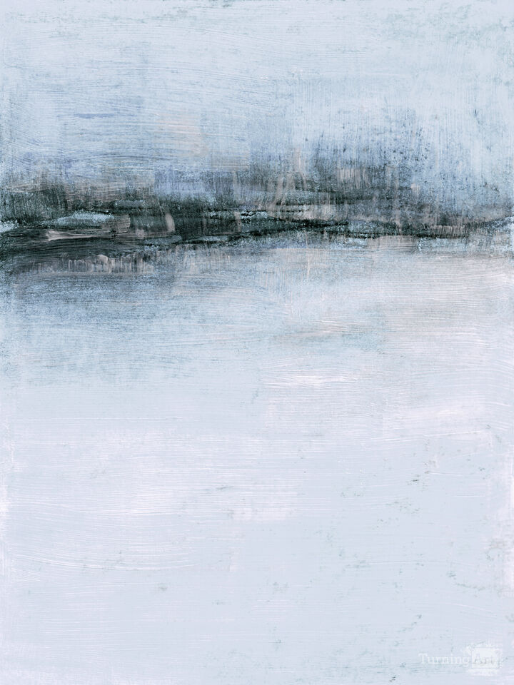 VACANCY 2 MUTED MINIMALIST LANDSCAPE ABSTRACT PAINTING