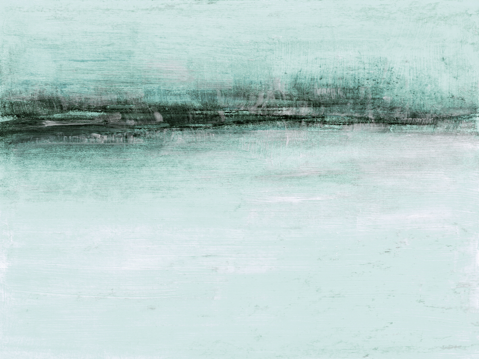 VACANCY 5 MUTED HORIZONTAL MINIMALIST LANDSCAPE ABSTRACT PAINTING