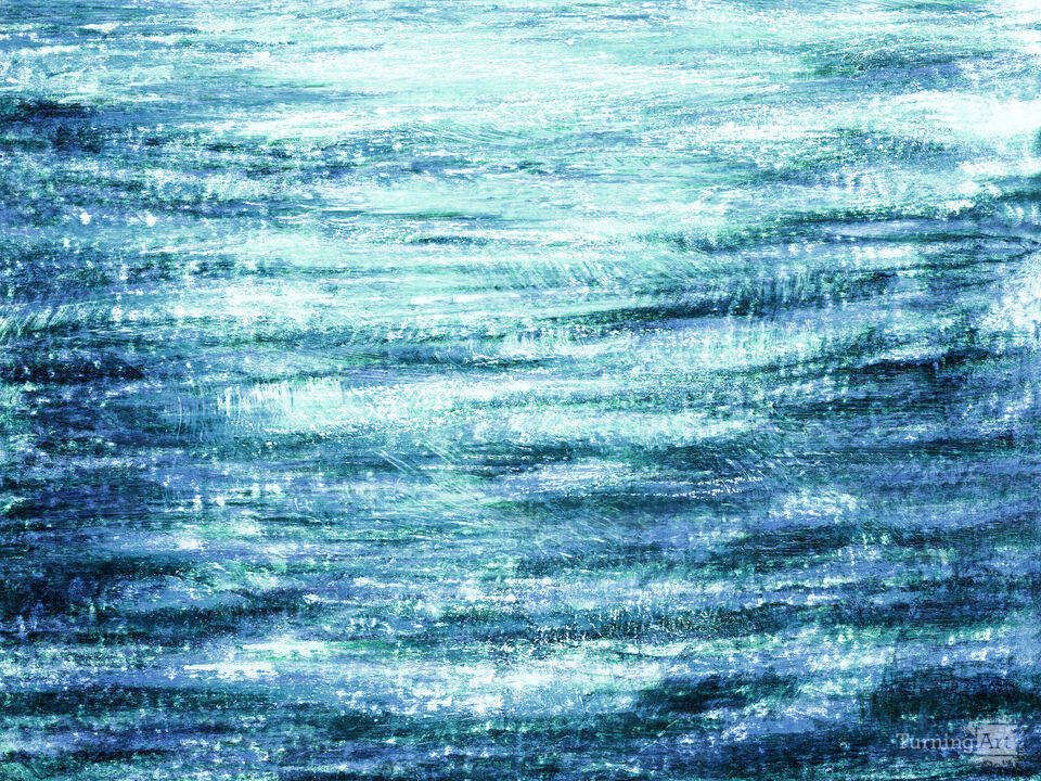 TRIPPY DIPPY 5 ABSTRACT OCEAN WAVES TIDE PAINTING
