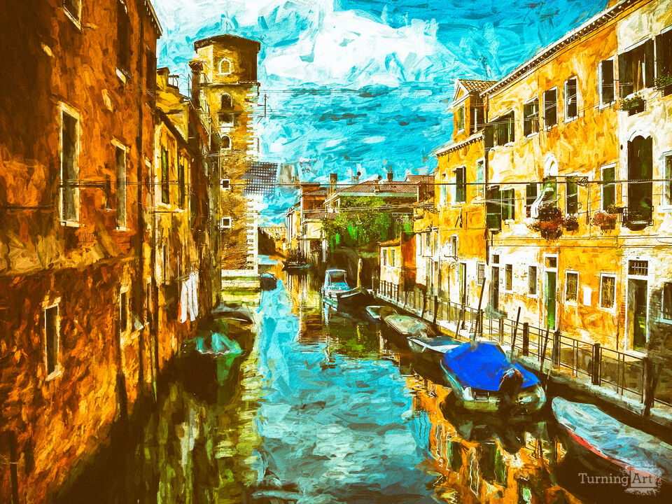 Rustic Venice - Painterly Style