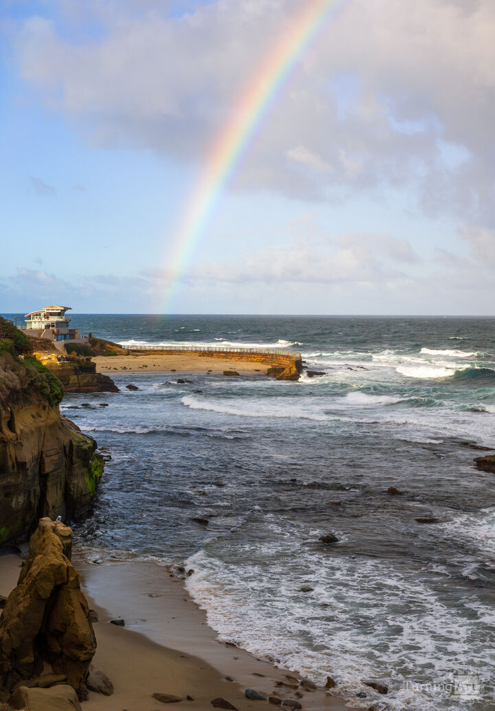 Heaven's Rainbow - La Jolla Coast
