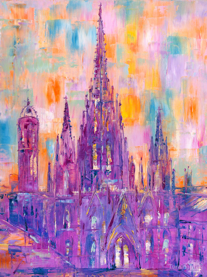 Dreamscape Cathedral of Barcelona