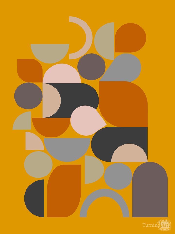 Earthy Modern Geometrics